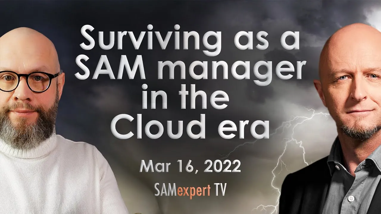 SAM managers in the Cloud Era – what's next for us?