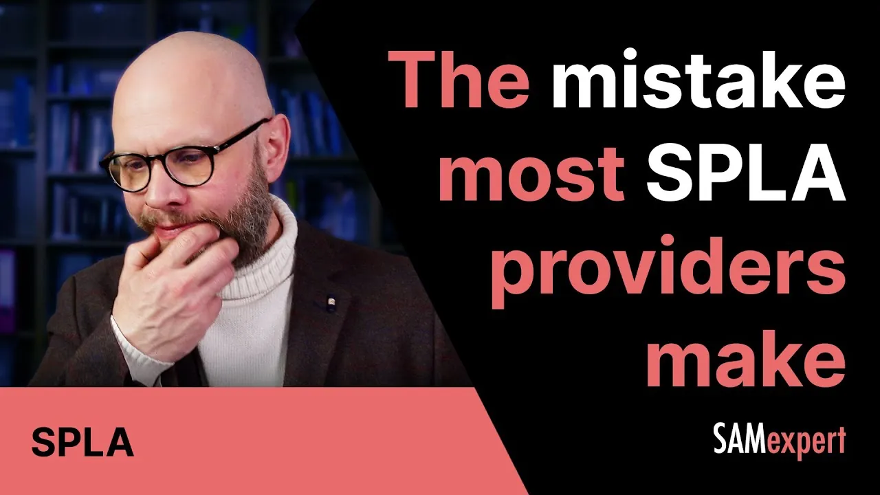 The mistake most SPLA providers make