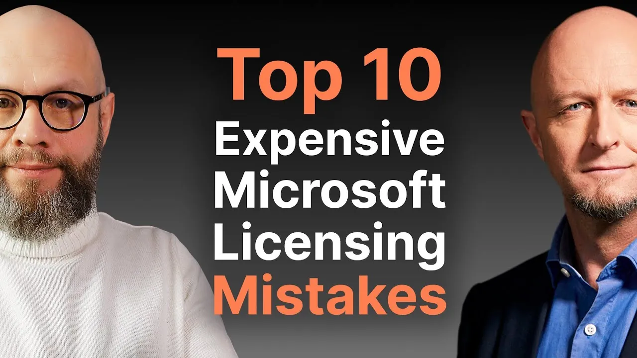 Top 10 expensive Microsoft Licensing mistakes and misconceptions