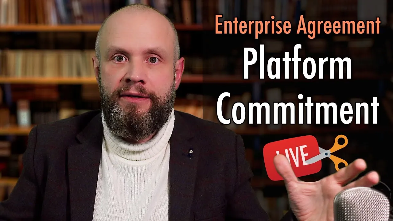 The most important condition of Microsoft Enterprise Agreement