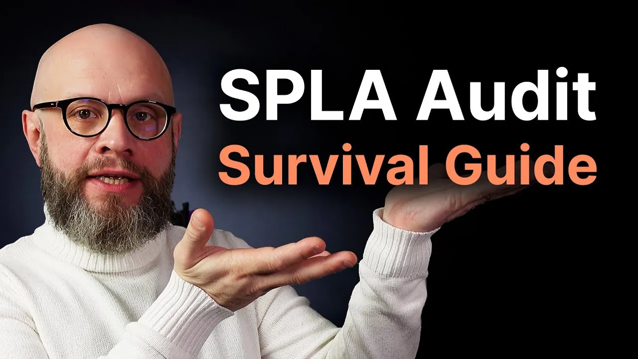 How to survive a Microsoft SPLA Audit - blueprint