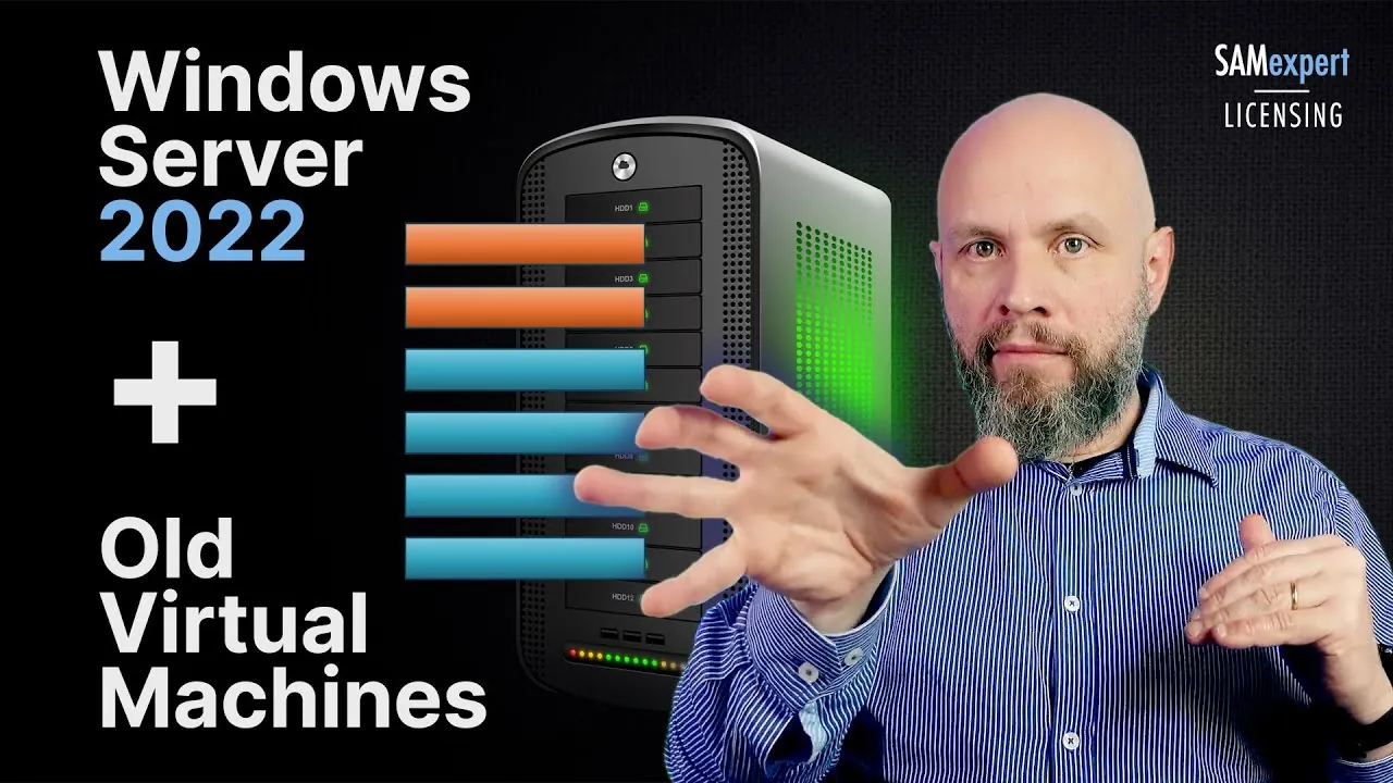 Windows Server 2022 per-VM and legacy VMs mixing on a host