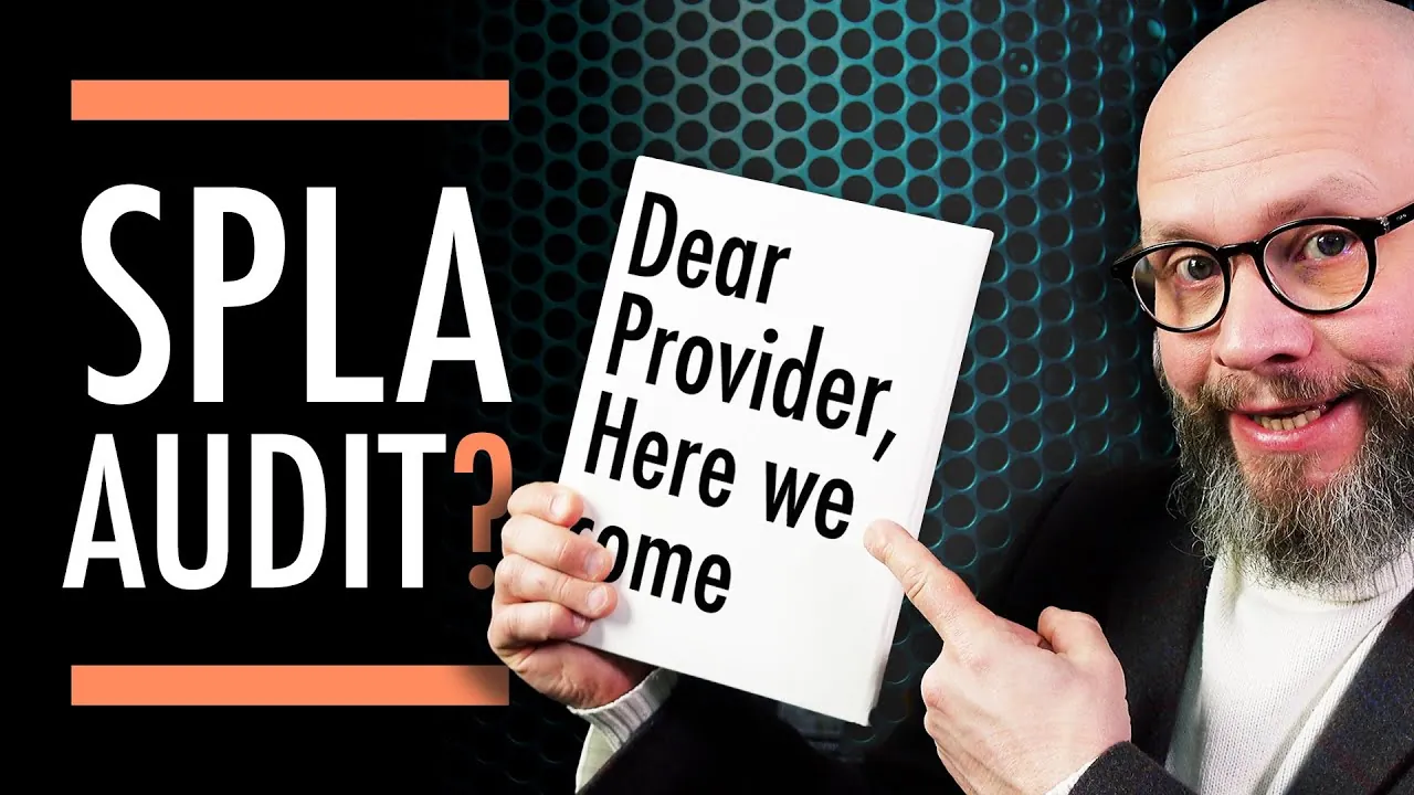 Got a SPLA AUDIT LETTER? Here's WHAT TO DO
