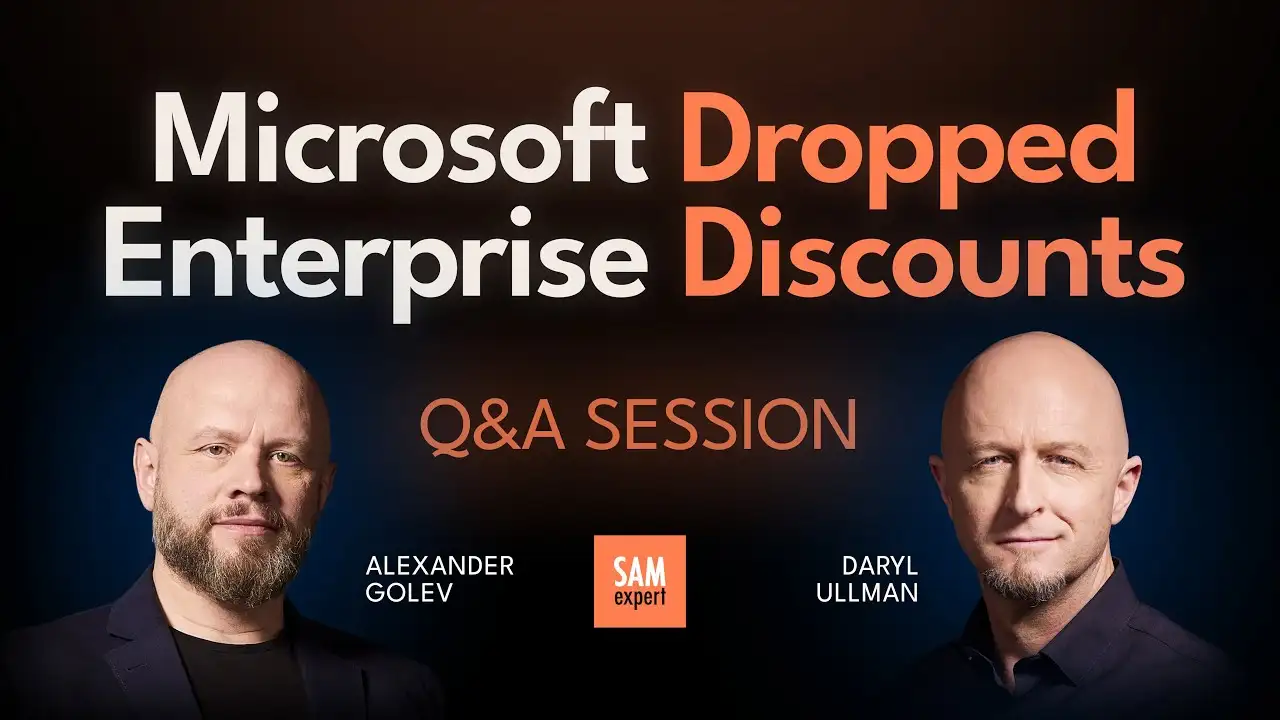 Microsoft Dropped Enterprise Discounts - Q&A Session