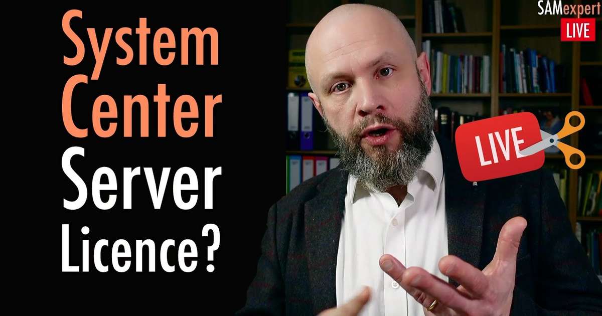 How System Center licensing works (Do you need a server licence)