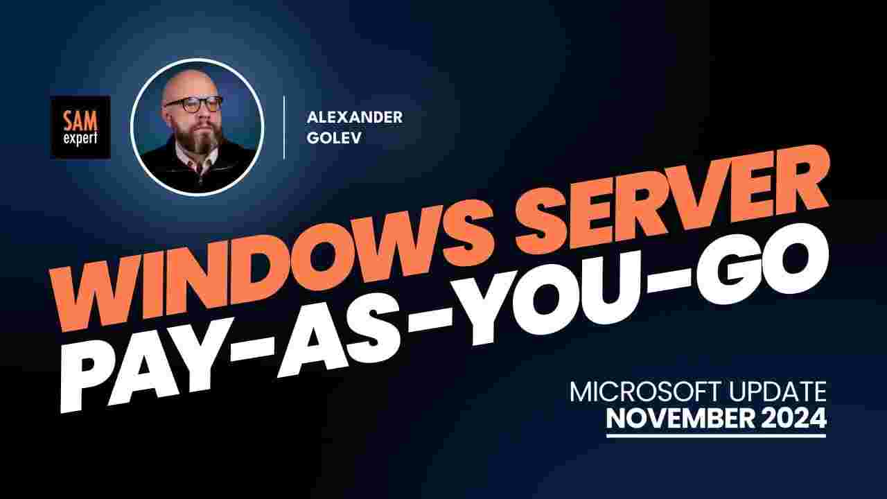 Windows Server 2025 Pay-as-you-Go — November 2024 Microsoft Update