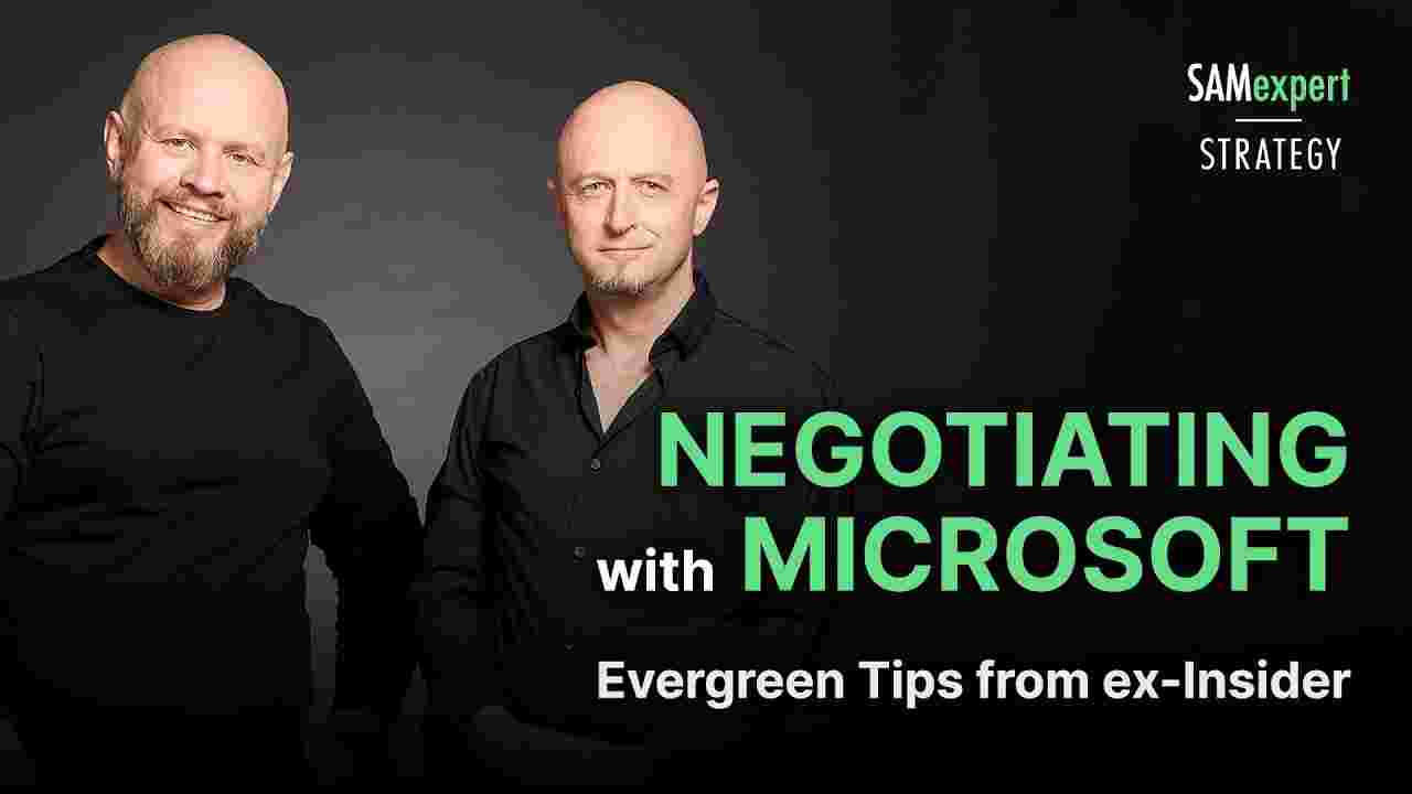 STOP Fearing to Negotiate with Microsoft